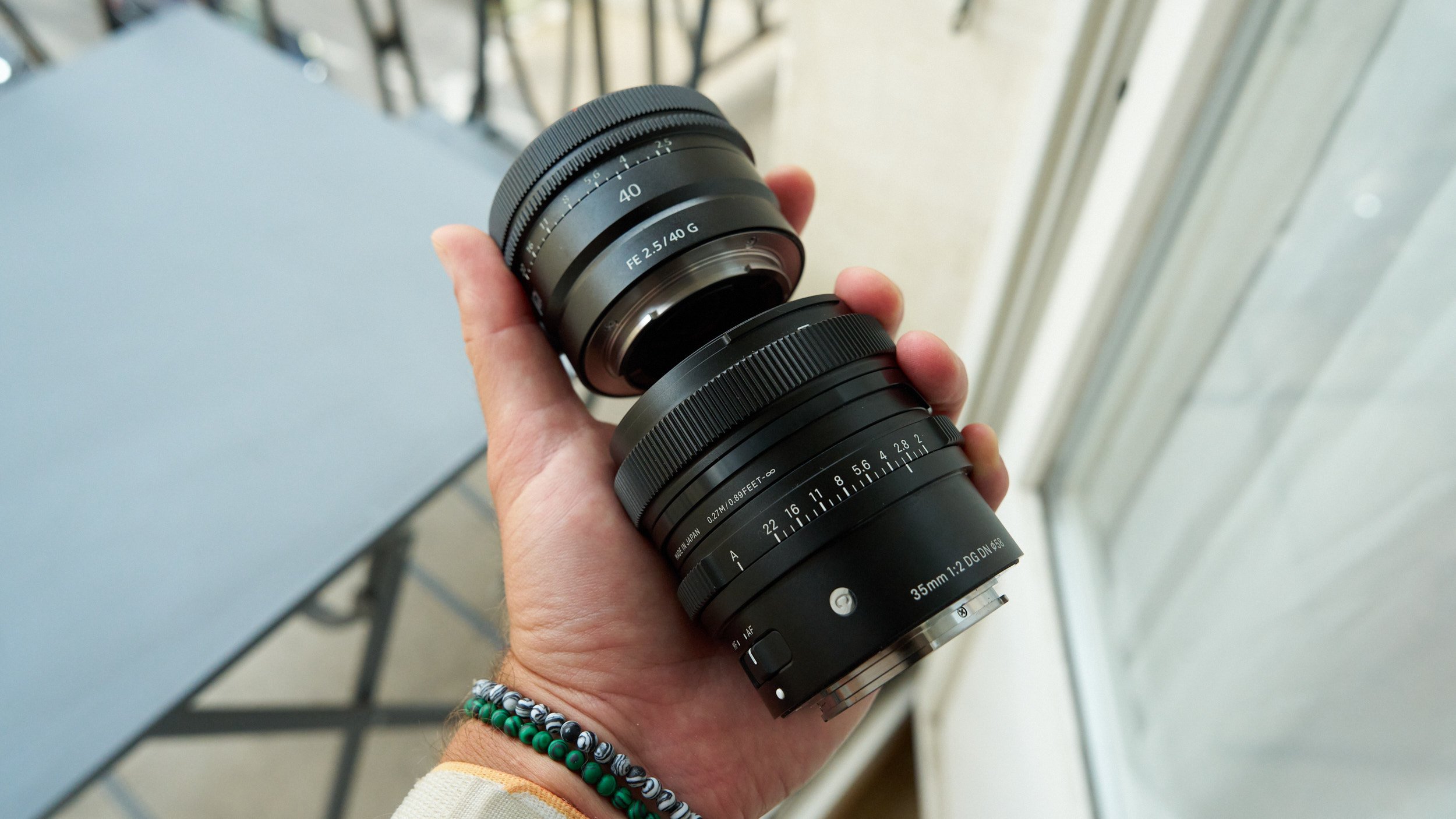 Sony 40mm f2.5 G VS Sigma 35mm f2 DG DN Contemporary — Roman Fox